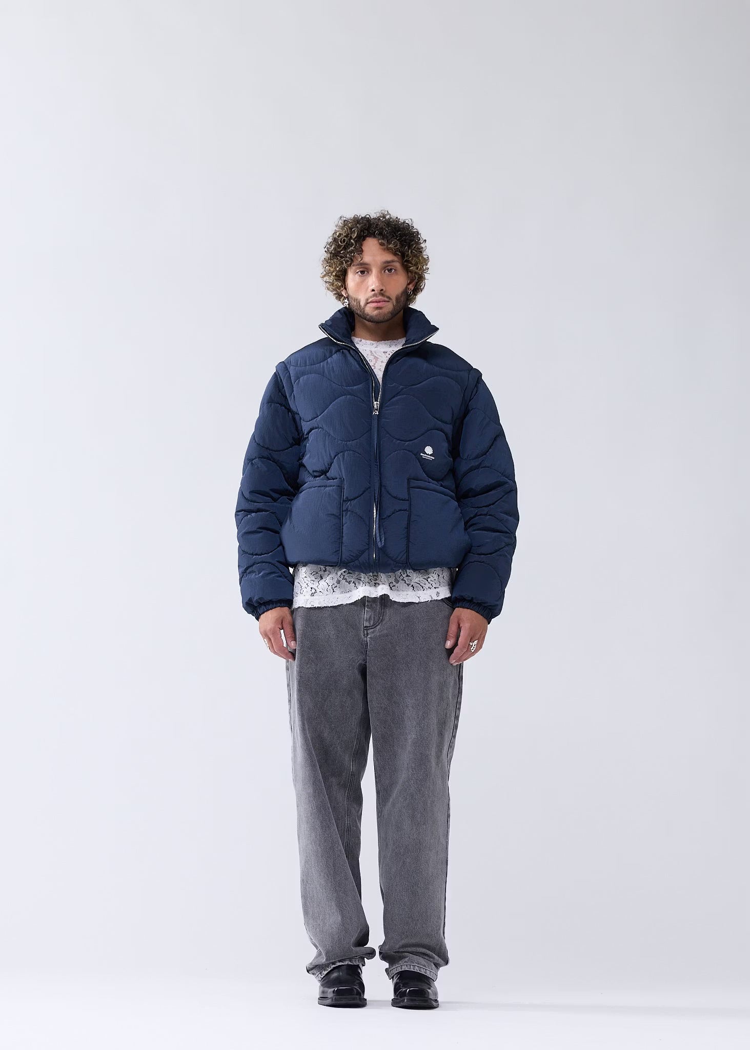 Doudoune à manches amovibles