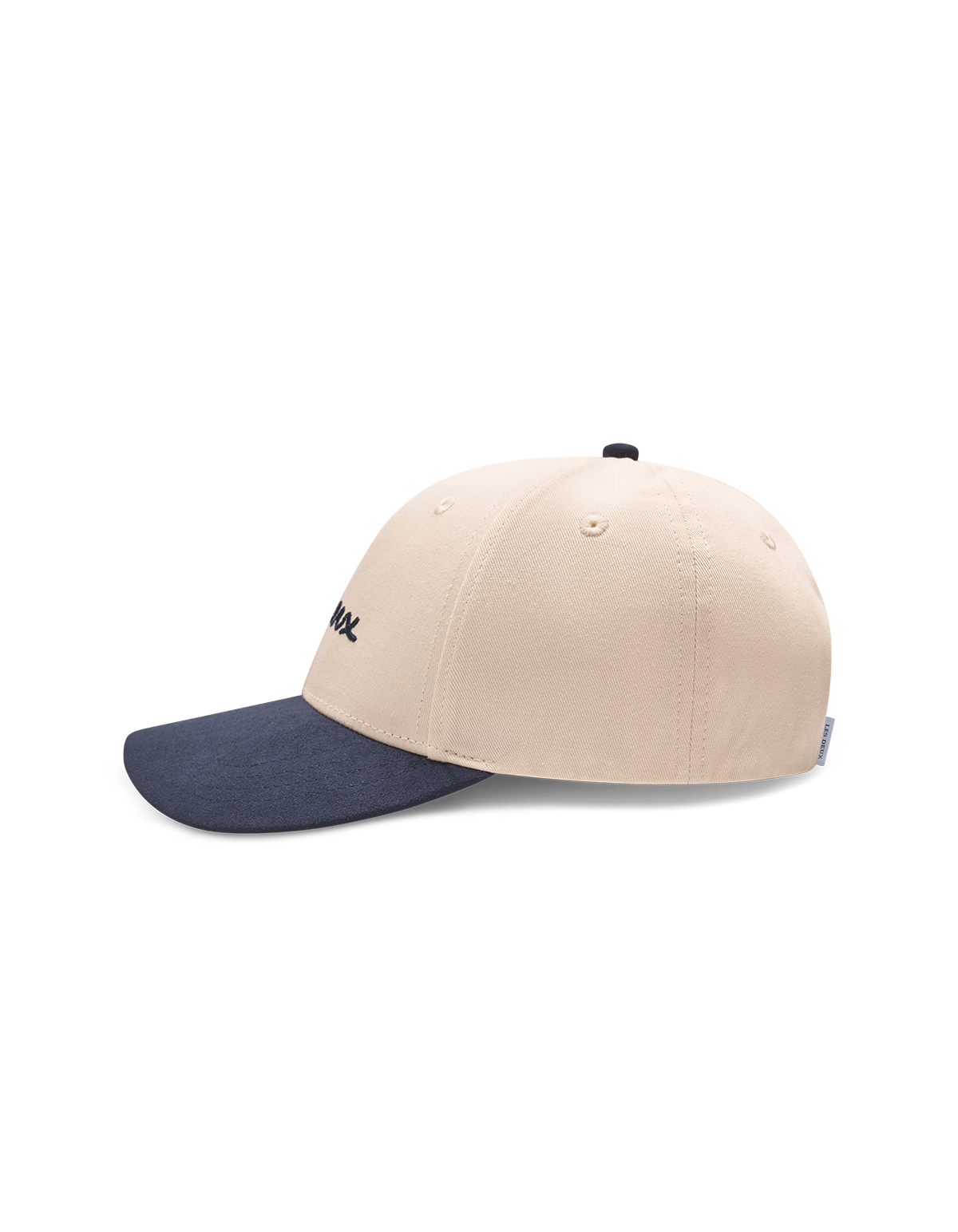 Brad Contrast Suede Baseball Cap