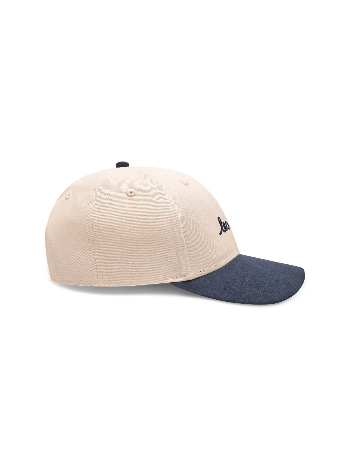 Brad Contrast Suede Baseball Cap