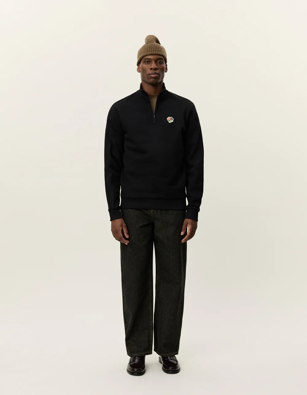 Sweatshirt à demi-zip Les Deux