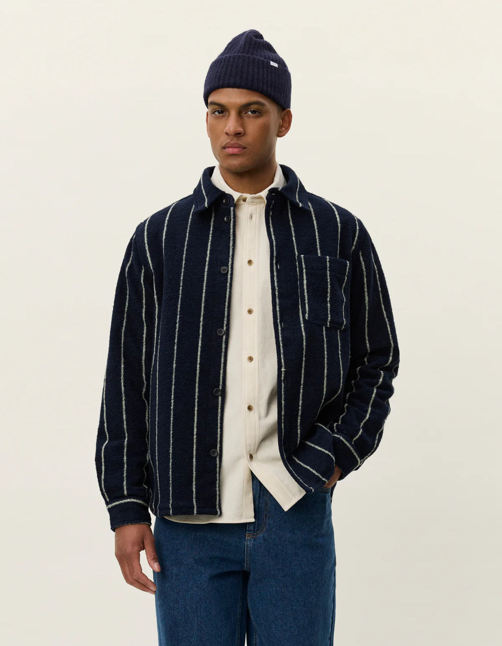 Surchemise à rayures