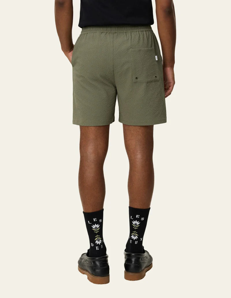Seersucker Swim Shorts - Les Deux