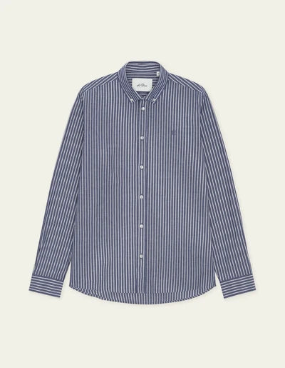 Chemise Oxford légère à rayures