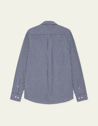 Chemise Oxford légère à rayures