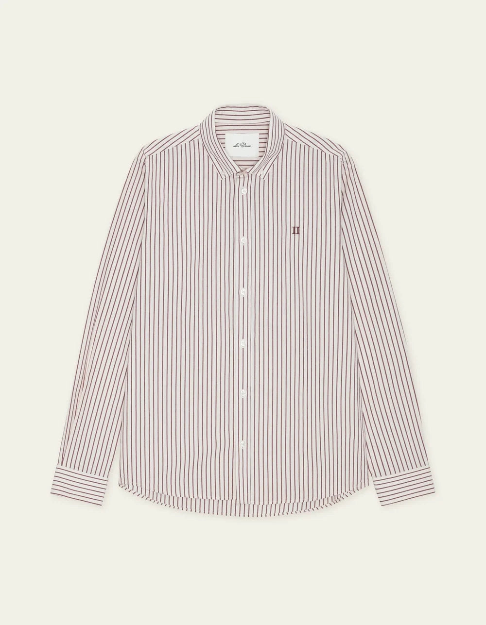 Chemise Oxford légère à rayures