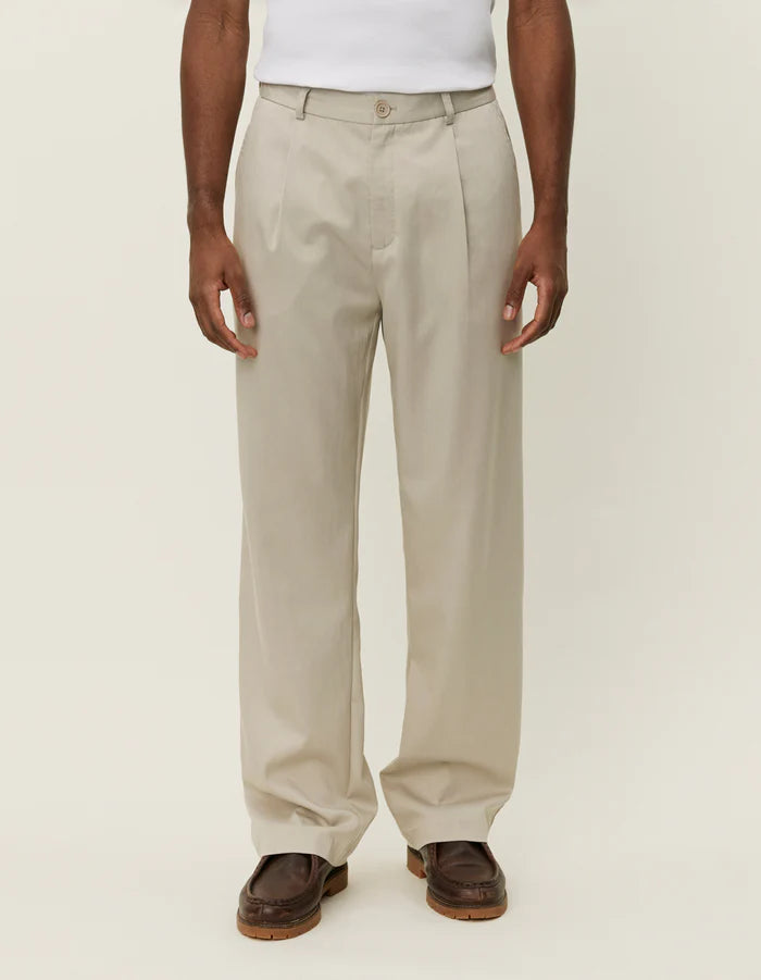 Randall Pleated Twill Suit Pants