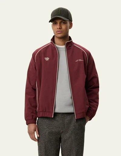 Seersucker Track Jacket