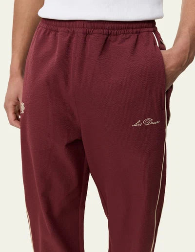 Seersucker Track Pants