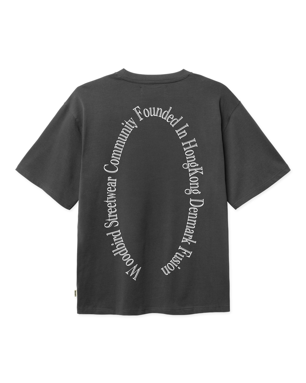 WBBaine Founded Tee - Asphalt