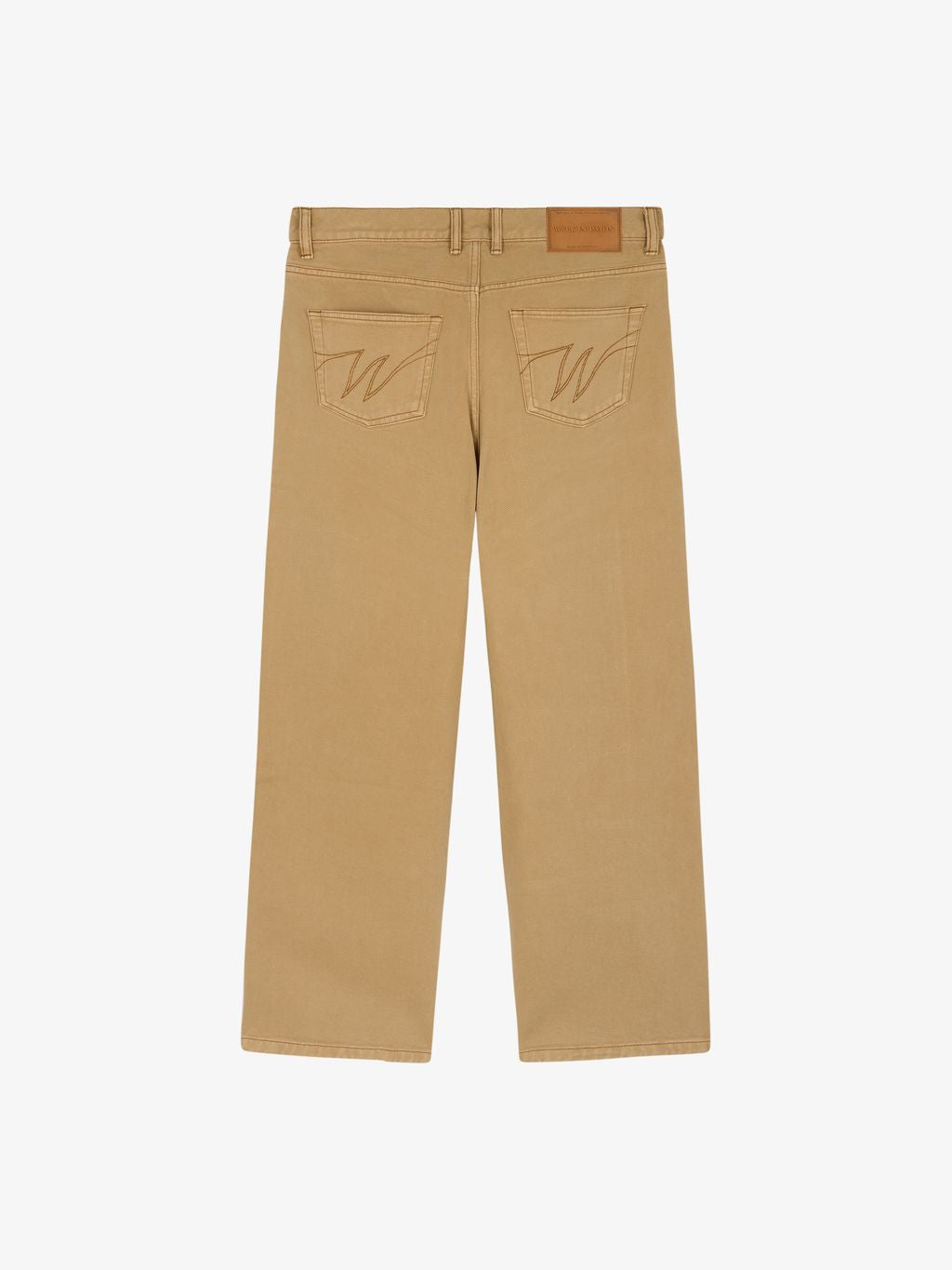 Le pantalon regular en denim