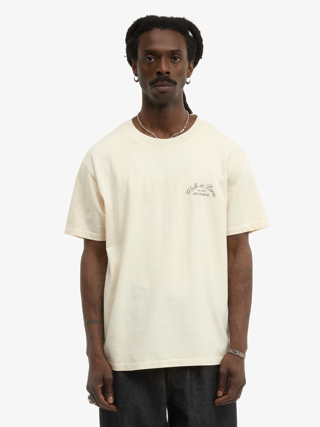 Le t-shirt Signature beige