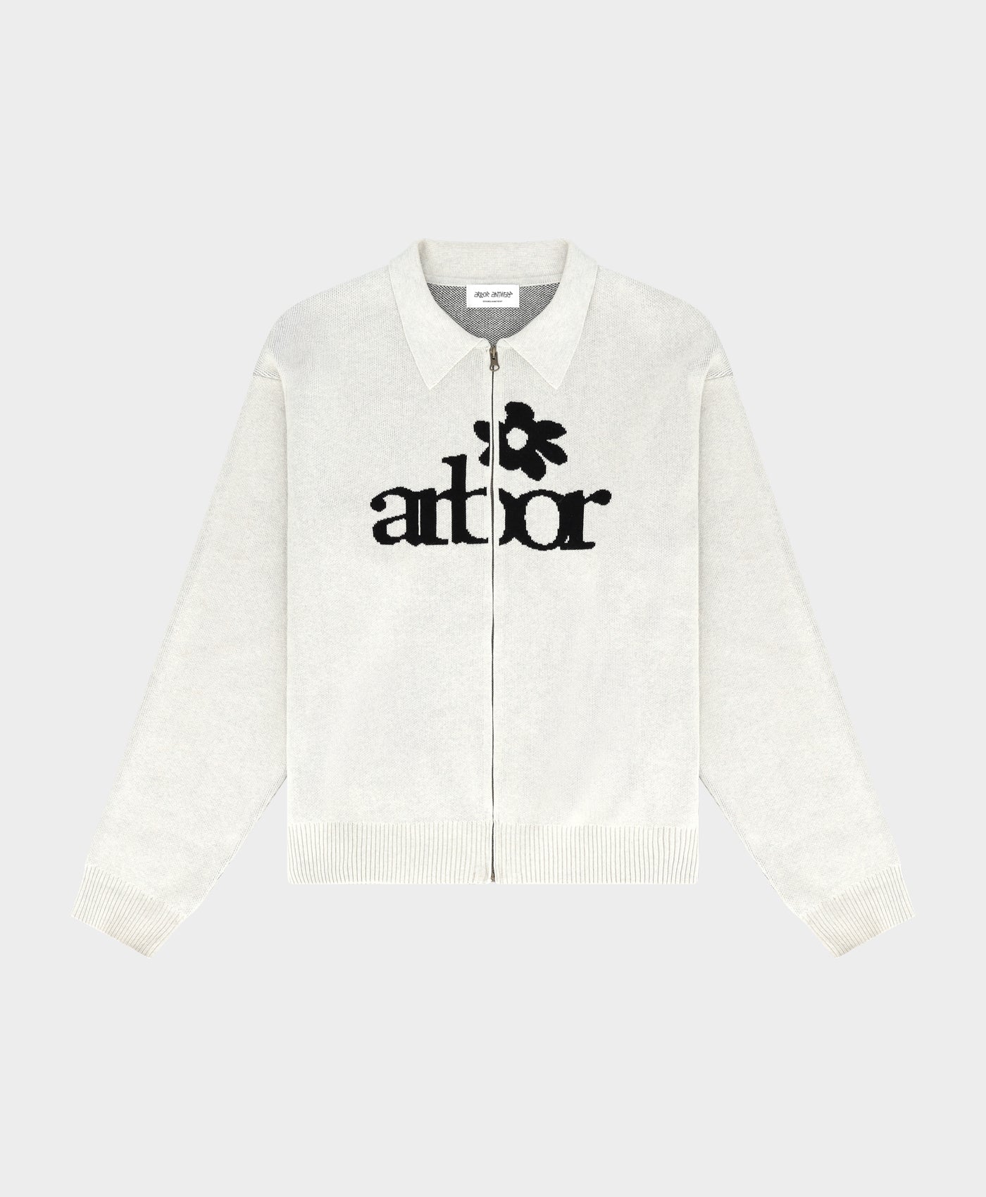Zipper Polo Knit