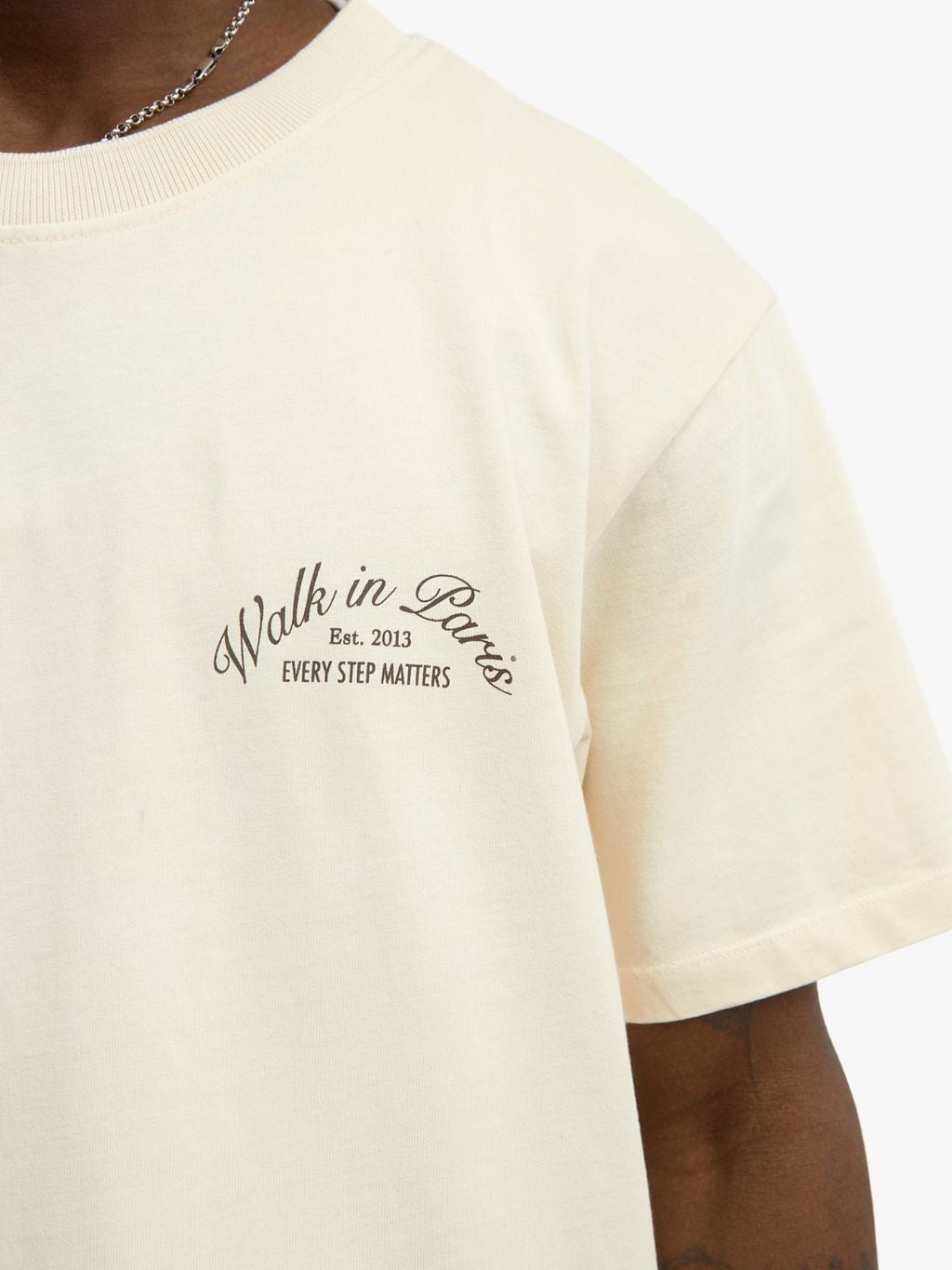 Le t-shirt Signature beige