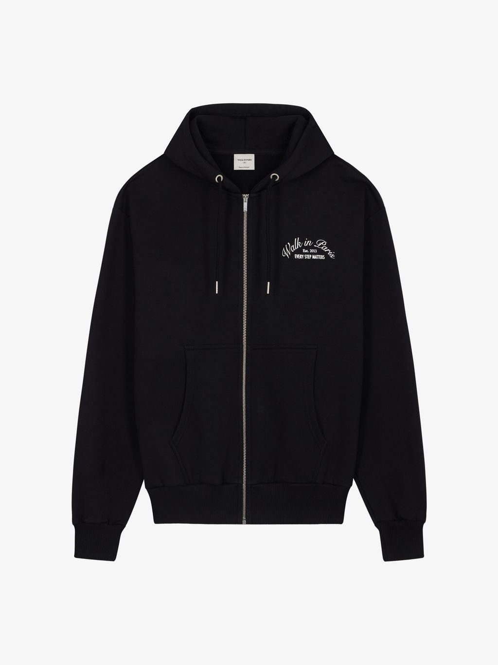 Le hoodie zippé Signature