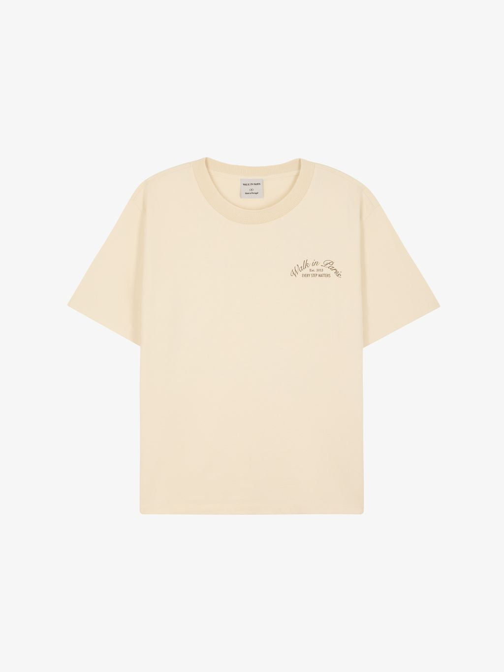 Le t-shirt Signature beige