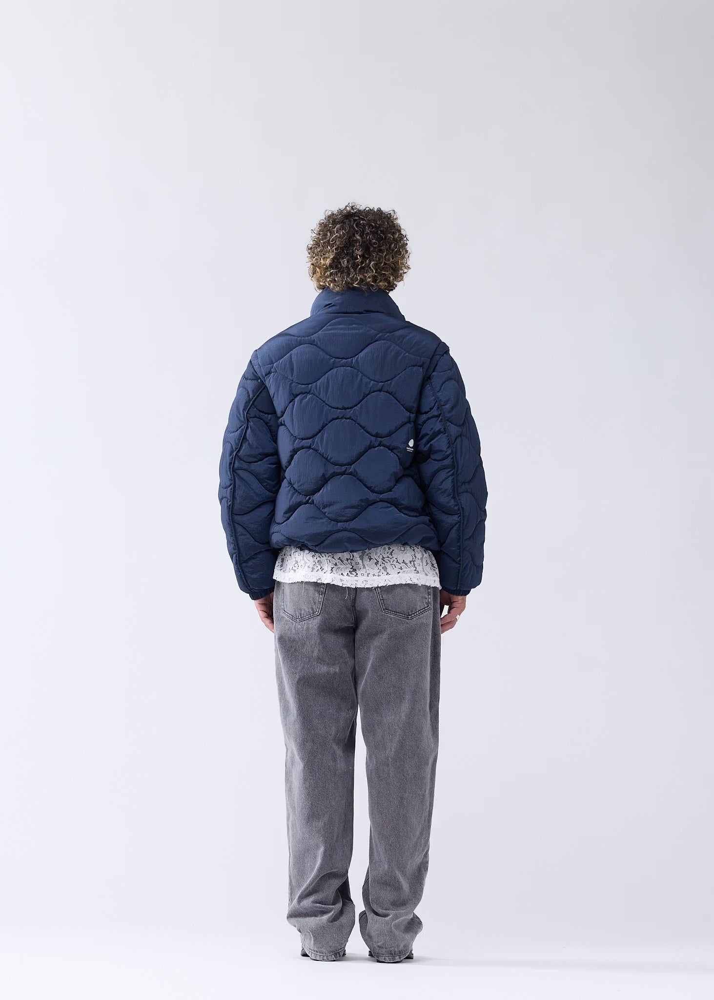 Doudoune à manches amovibles