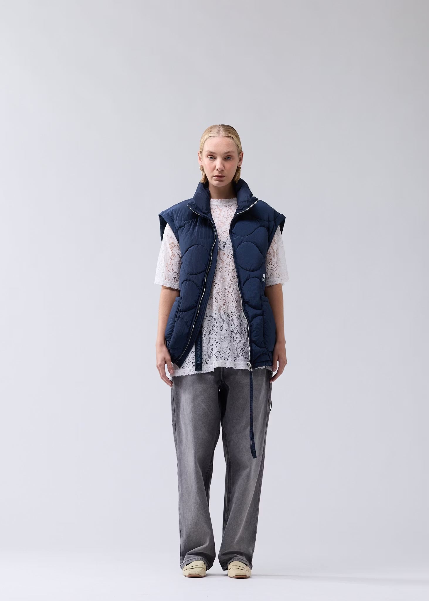 Doudoune à manches amovibles