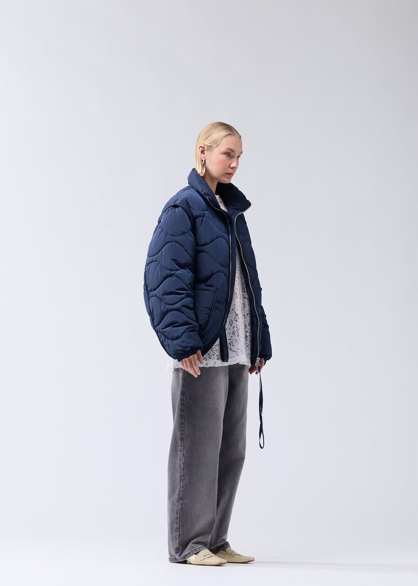 Doudoune à manches amovibles