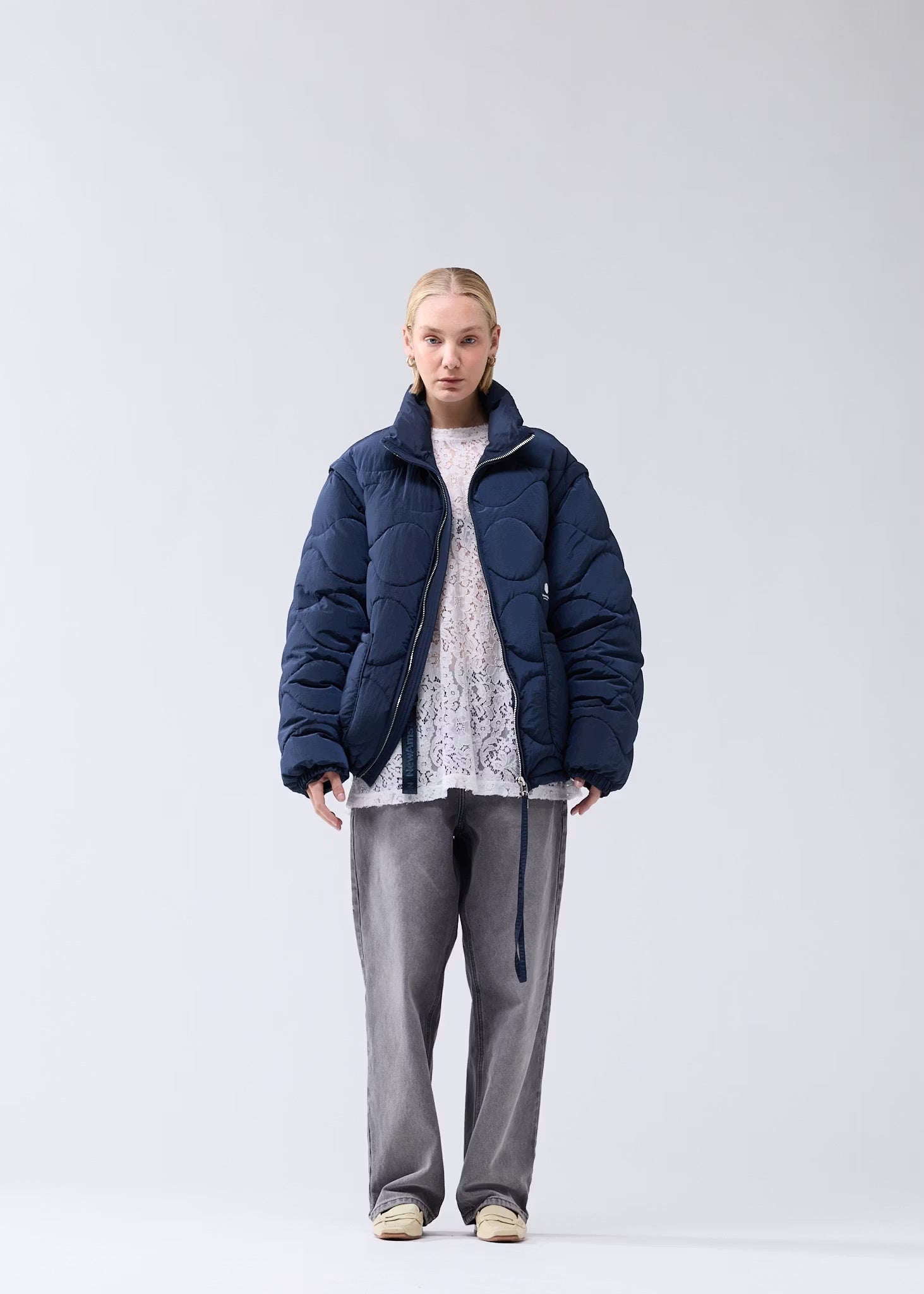 Doudoune à manches amovibles