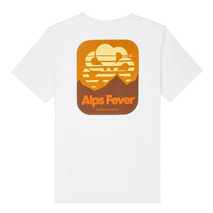 T-SHIRT CLASSIC ALPS FEVER WHITE