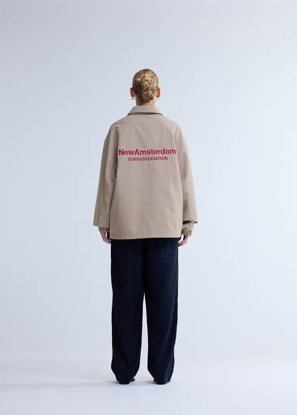 COACH JACKET SAND